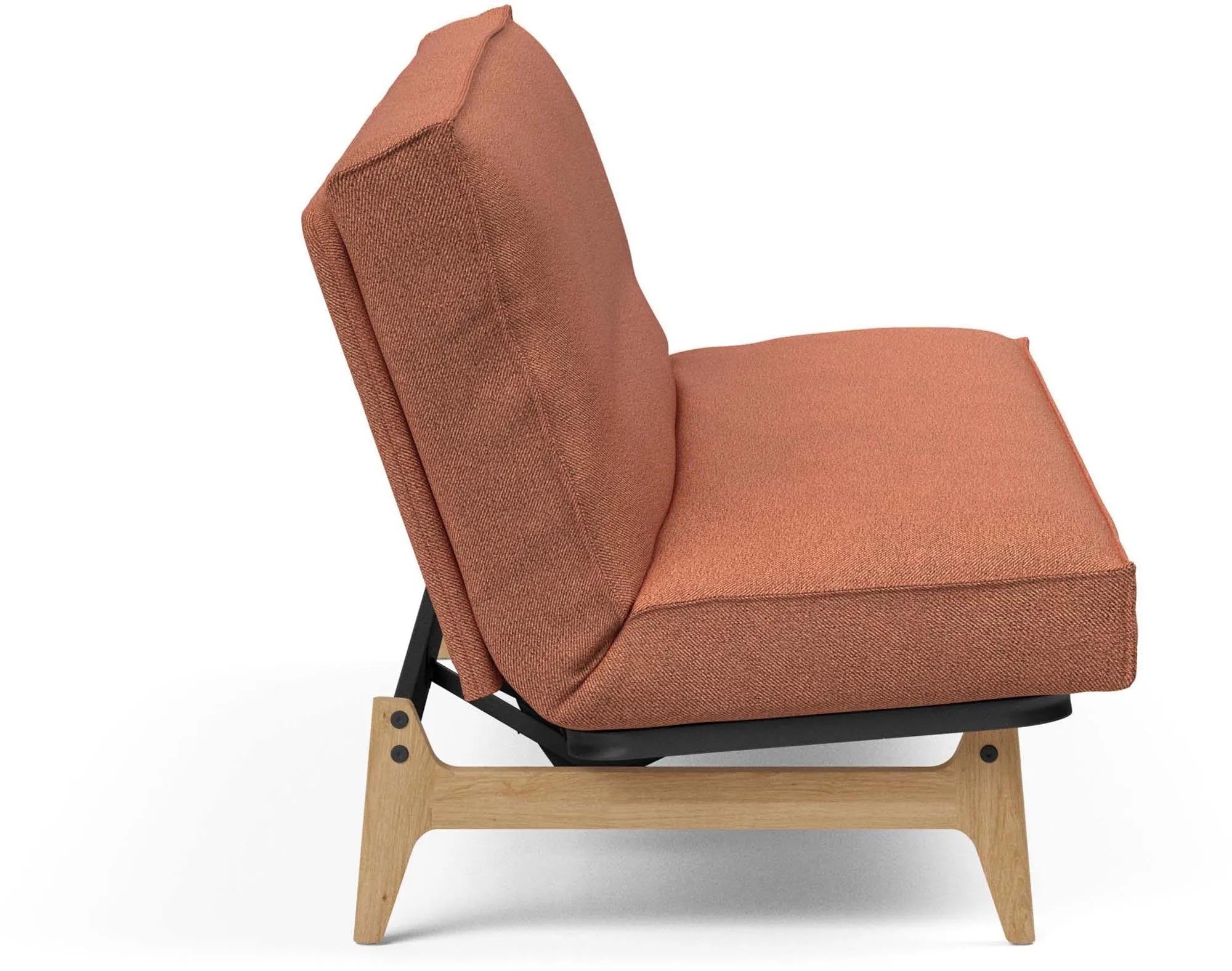 Aslak 120 Bettsofa Sharp Plus Cover in Sand 300 präsentiert im Onlineshop von KAQTU Design AG. Bettsofa ist von Innovation Living