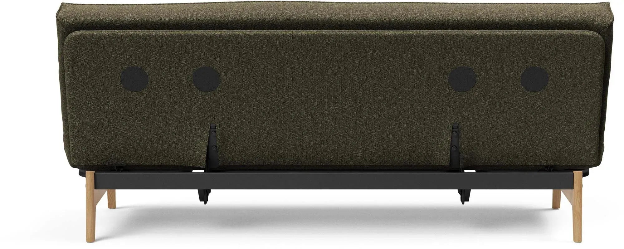 Aslak 120 Bettsofa Sharp Plus Cover in Sand 300 präsentiert im Onlineshop von KAQTU Design AG. Bettsofa ist von Innovation Living