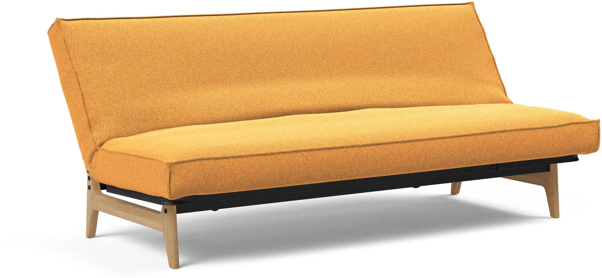 Aslak 120 Bettsofa Sharp Plus Cover in Sand 300 präsentiert im Onlineshop von KAQTU Design AG. Bettsofa ist von Innovation Living