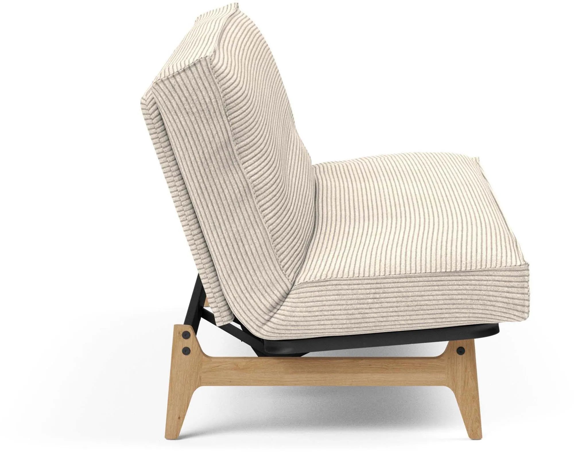 Aslak 120 Bettsofa Sharp Plus Cover in Sand 300 präsentiert im Onlineshop von KAQTU Design AG. Bettsofa ist von Innovation Living