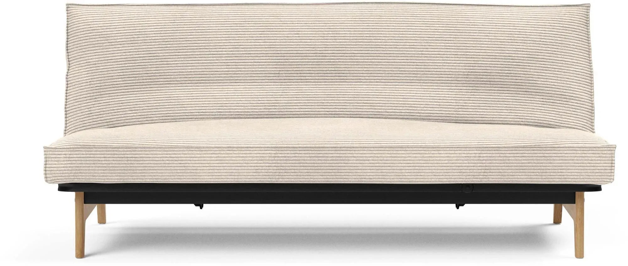 Aslak 120 Bettsofa Sharp Plus Cover in Sand 300 präsentiert im Onlineshop von KAQTU Design AG. Bettsofa ist von Innovation Living