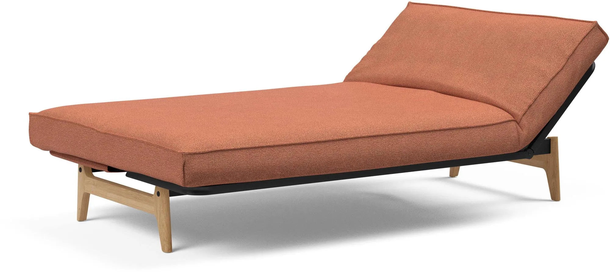 Aslak 120 Bettsofa Sharp Plus Cover in Sand 300 präsentiert im Onlineshop von KAQTU Design AG. Bettsofa ist von Innovation Living