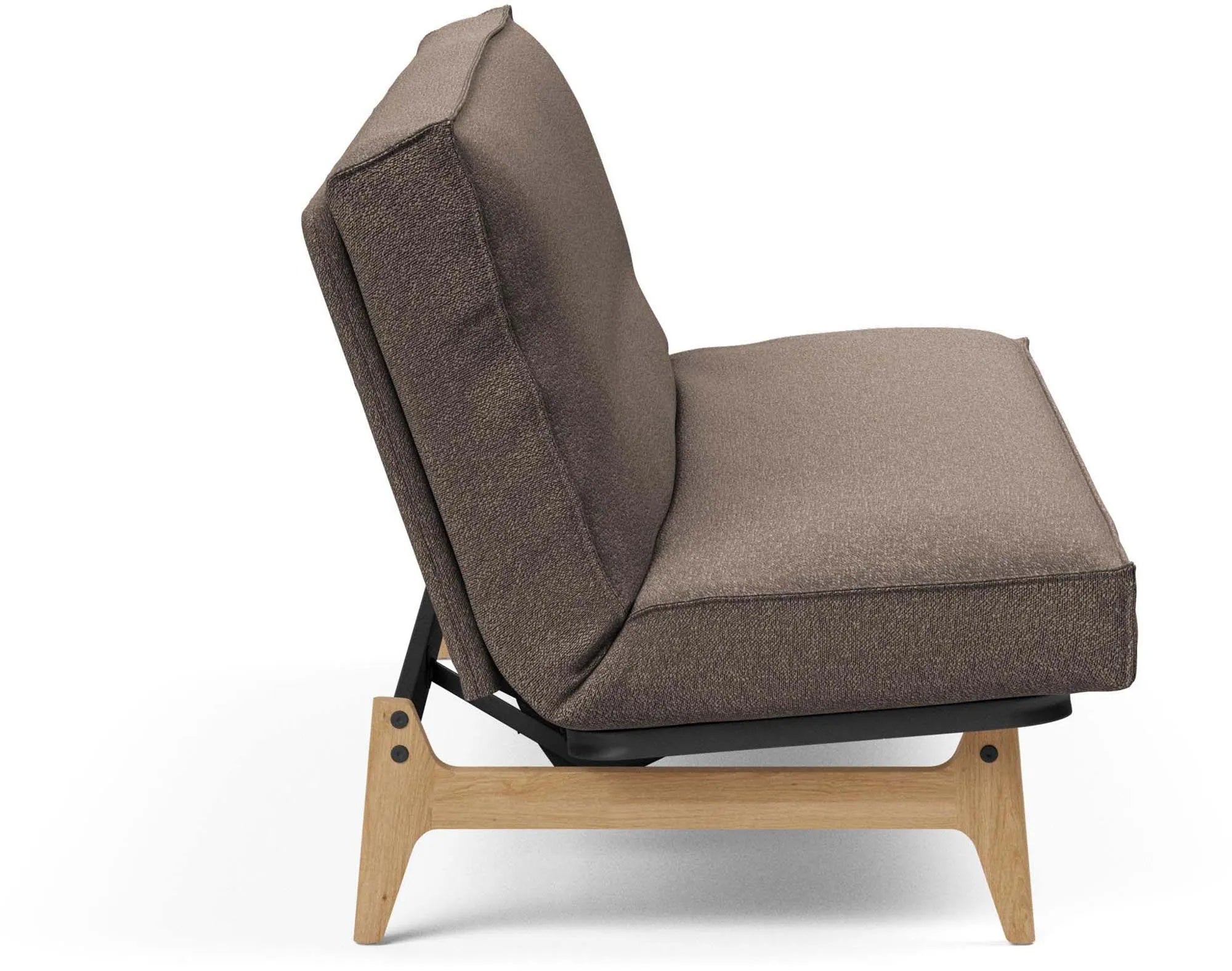 Aslak 120 Bettsofa Sharp Plus Cover in Sand 300 präsentiert im Onlineshop von KAQTU Design AG. Bettsofa ist von Innovation Living