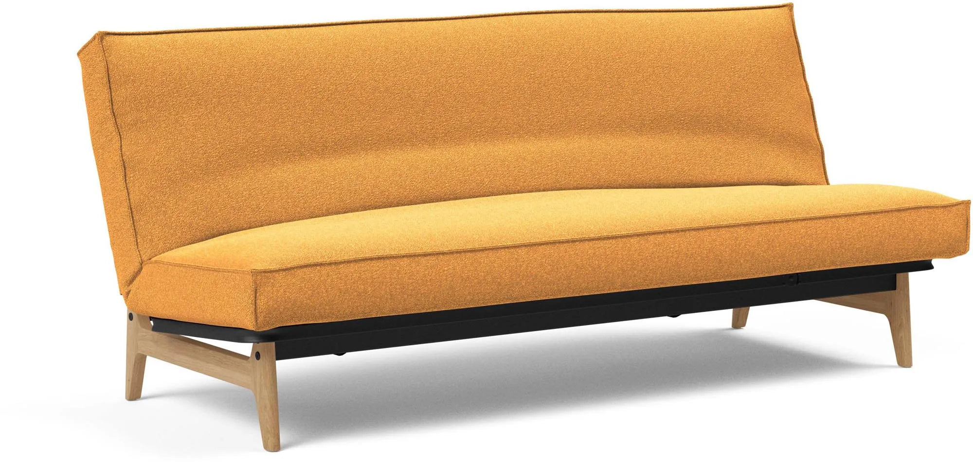 Aslak 120 Bettsofa Sharp Plus Cover in Sand 300 präsentiert im Onlineshop von KAQTU Design AG. Bettsofa ist von Innovation Living