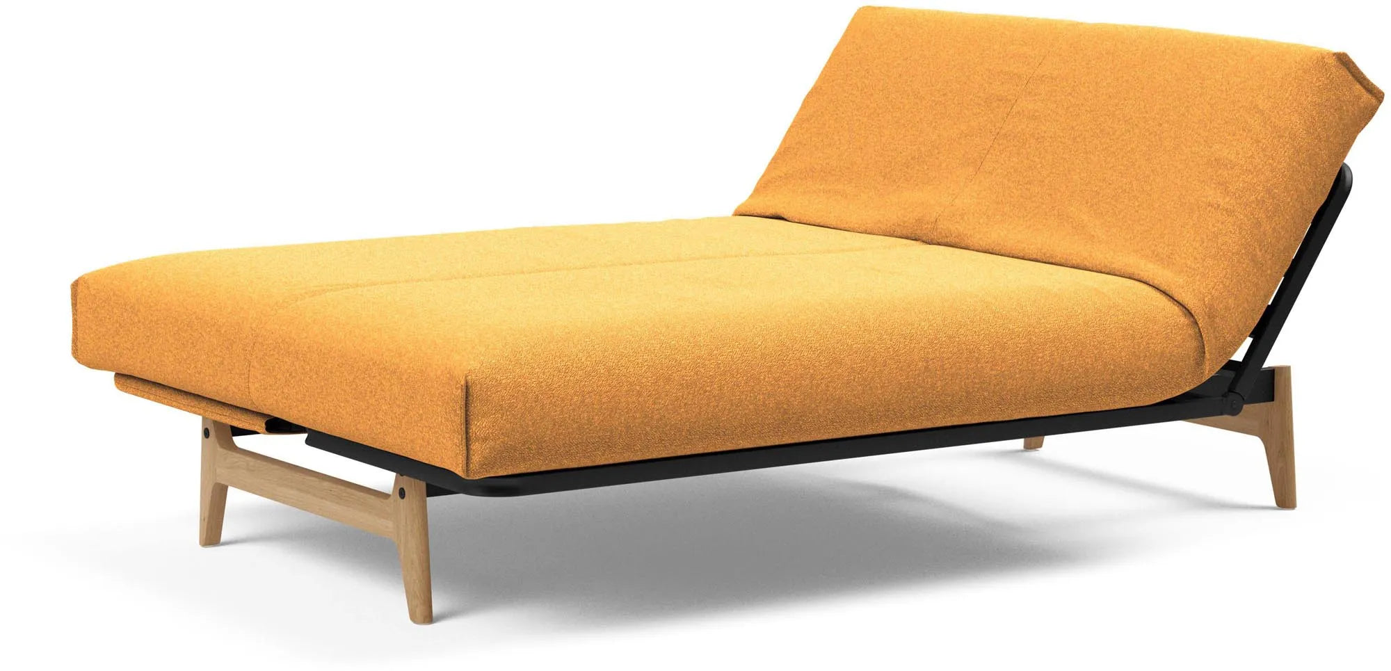 Aslak 140 Bettsofa Nordic Cover in Sand 300 präsentiert im Onlineshop von KAQTU Design AG. Bettsofa ist von Innovation Living