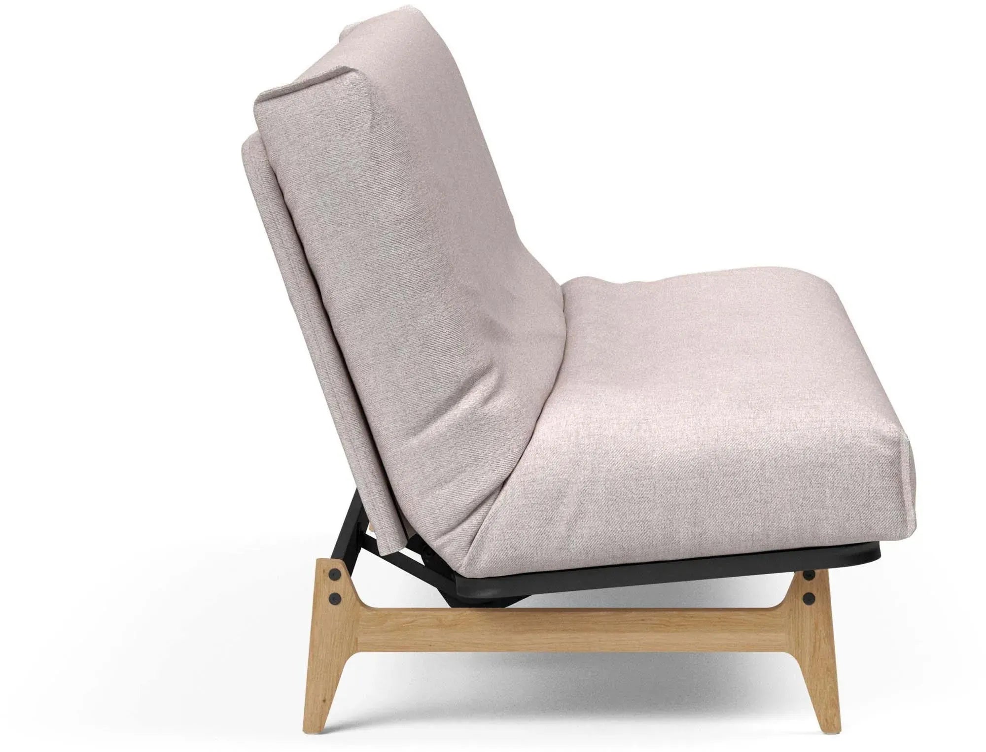 Aslak 140 Bettsofa Nordic Cover in Sand 300 präsentiert im Onlineshop von KAQTU Design AG. Bettsofa ist von Innovation Living