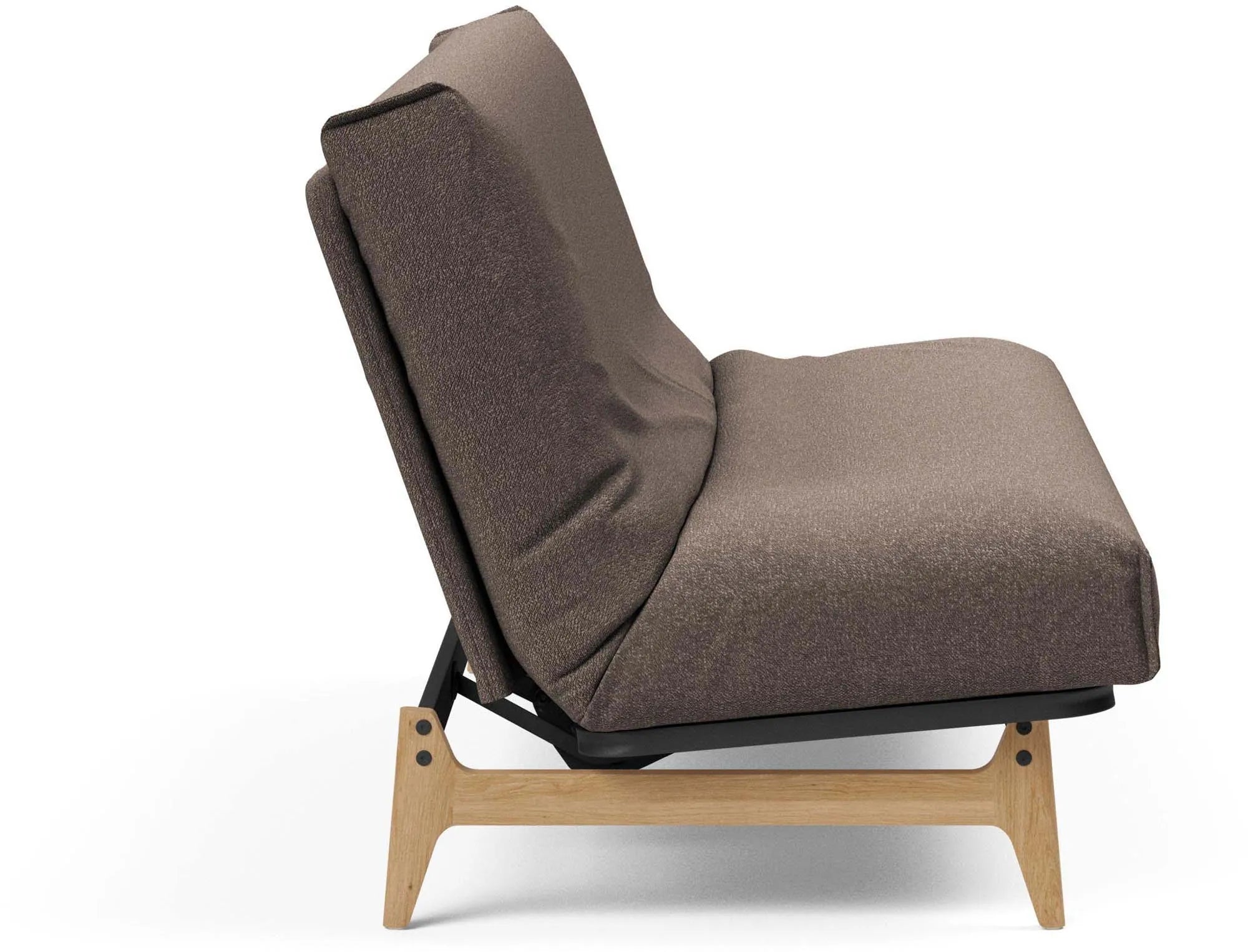 Aslak 140 Bettsofa Nordic Cover in Sand 300 präsentiert im Onlineshop von KAQTU Design AG. Bettsofa ist von Innovation Living