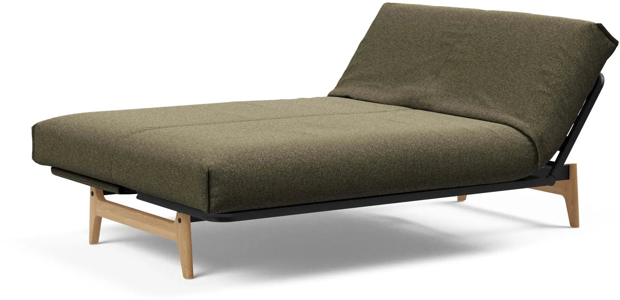 Aslak 140 Bettsofa Nordic Cover in Sand 300 präsentiert im Onlineshop von KAQTU Design AG. Bettsofa ist von Innovation Living