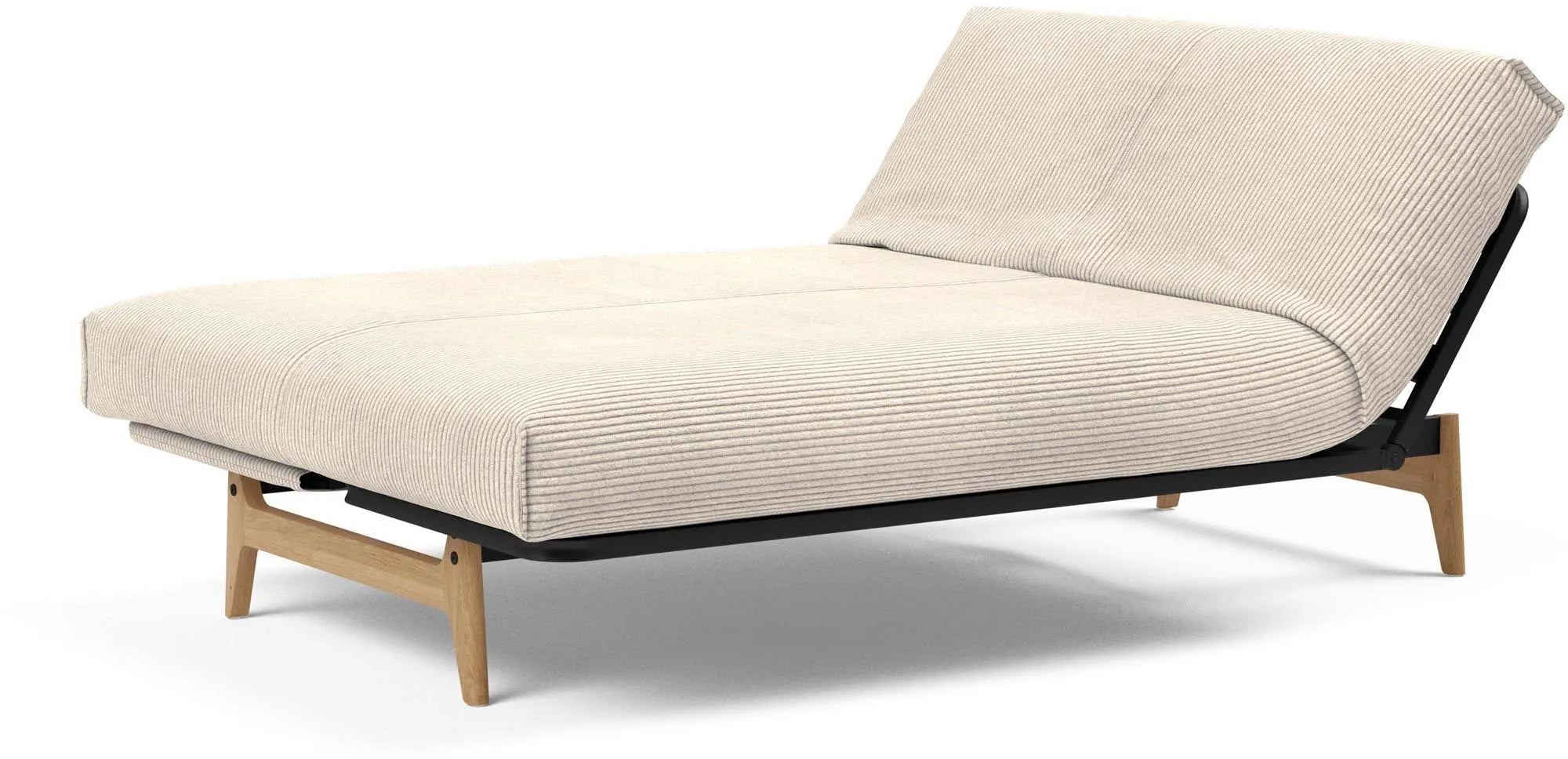 Aslak 140 Bettsofa Nordic Cover in Sand 300 präsentiert im Onlineshop von KAQTU Design AG. Bettsofa ist von Innovation Living