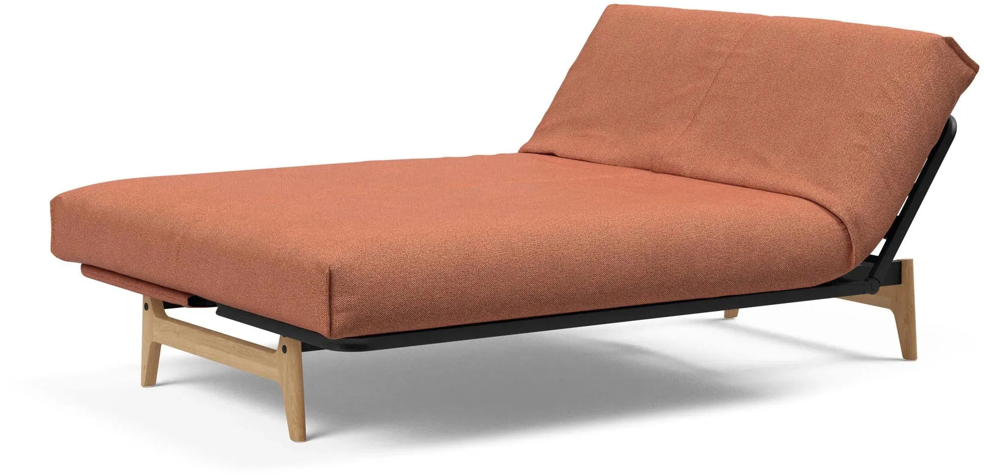 Aslak 140 Bettsofa Nordic Cover in Sand 300 präsentiert im Onlineshop von KAQTU Design AG. Bettsofa ist von Innovation Living