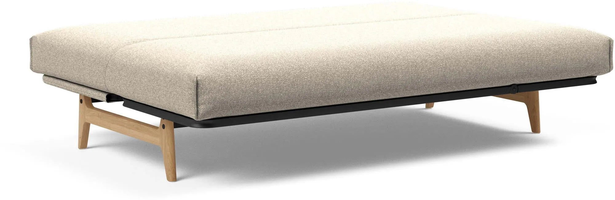 Aslak 140 Bettsofa Nordic Cover in Sand 300 präsentiert im Onlineshop von KAQTU Design AG. Bettsofa ist von Innovation Living