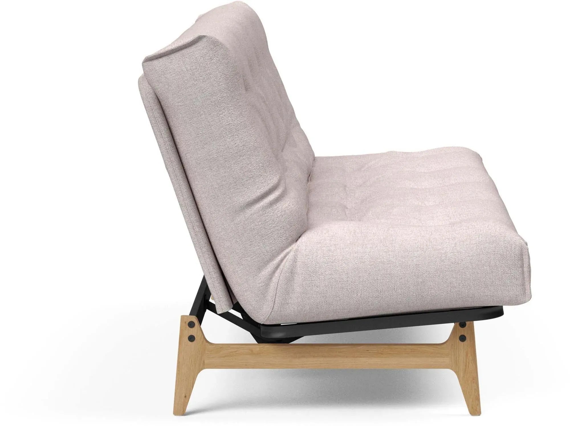 Aslak 140 Bettsofa Nordic in Sand 300 präsentiert im Onlineshop von KAQTU Design AG. Bettsofa ist von Innovation Living