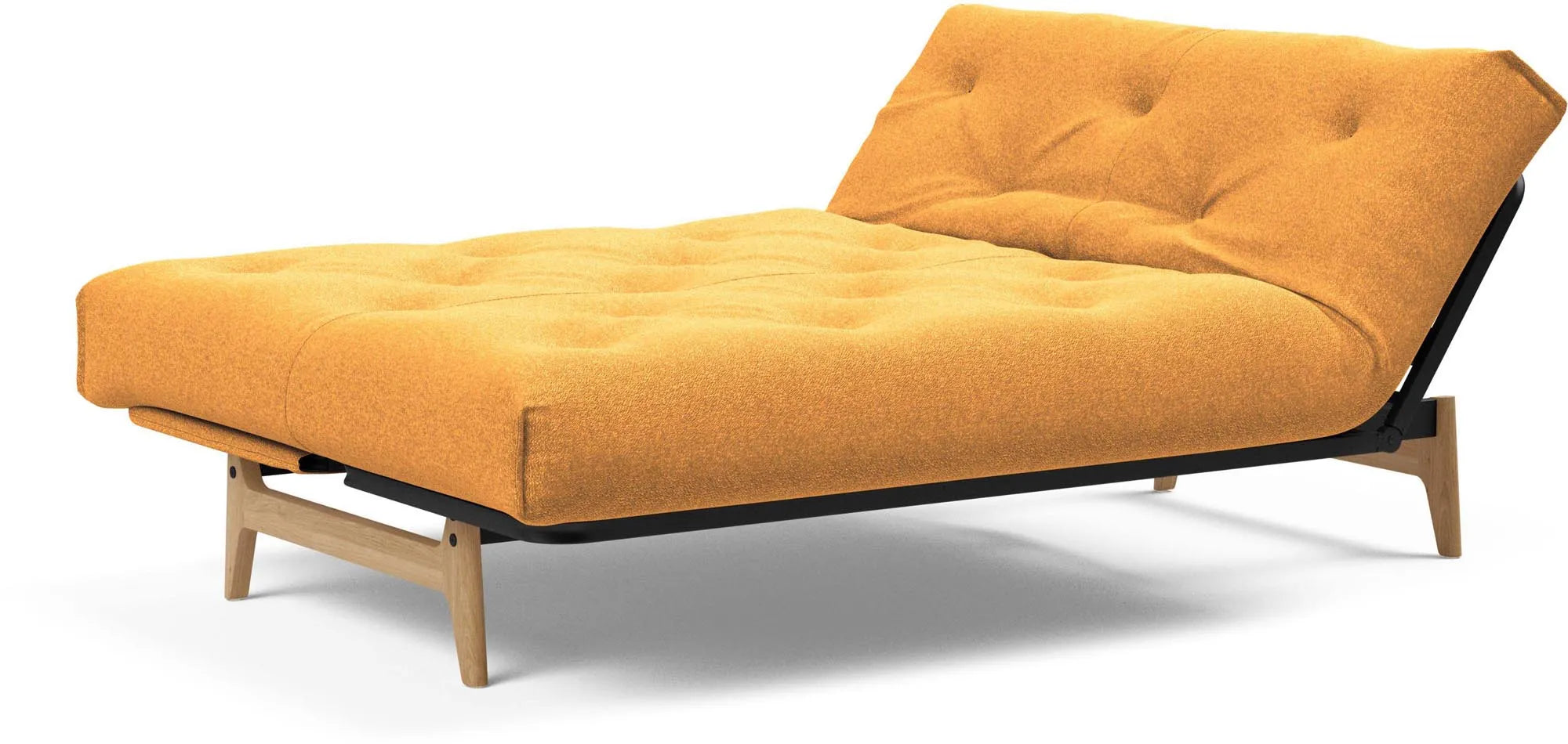 Aslak 140 Bettsofa Nordic in Sand 300 präsentiert im Onlineshop von KAQTU Design AG. Bettsofa ist von Innovation Living