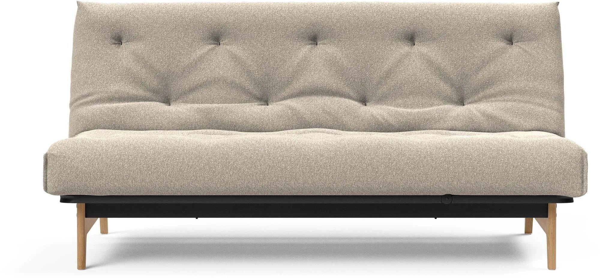 Aslak 140: Elegantes Schlafsofa mit nordischer Funktionalität.