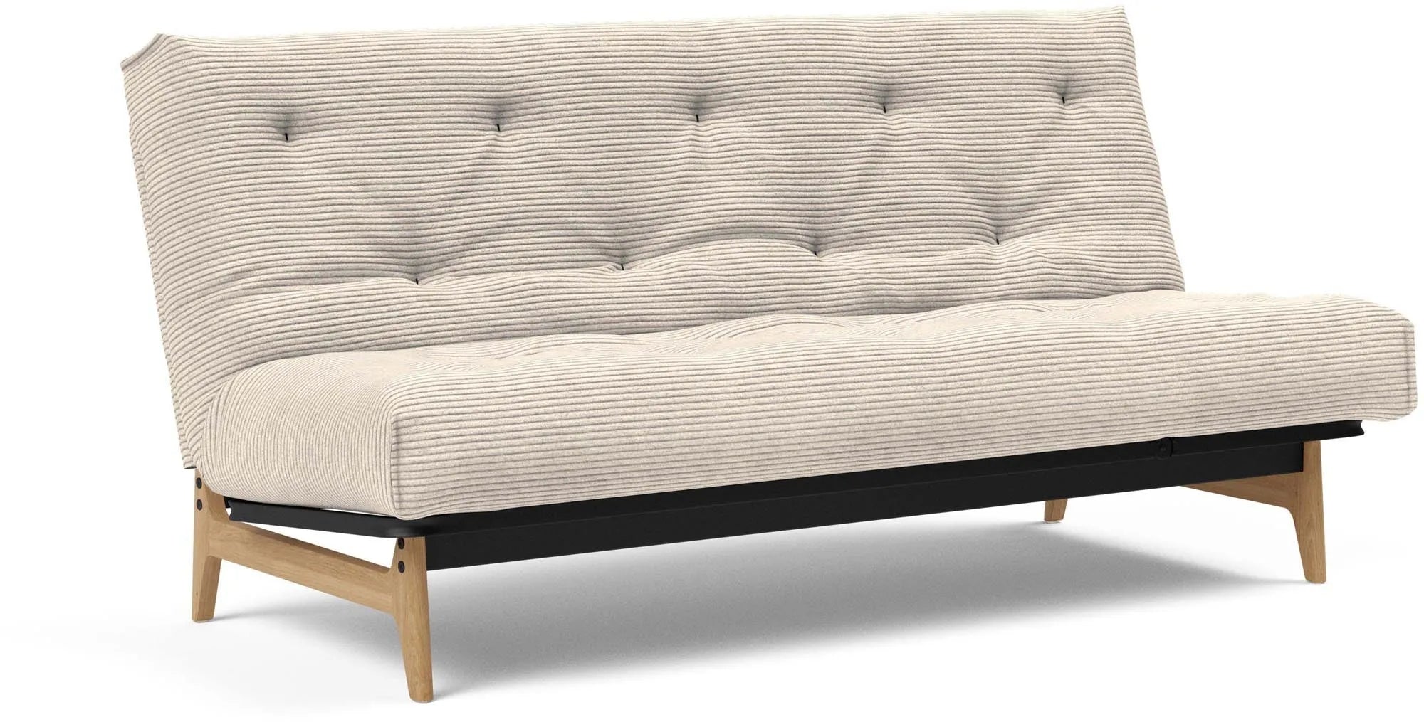 Aslak 140 Bettsofa Nordic in Sand 300 präsentiert im Onlineshop von KAQTU Design AG. Bettsofa ist von Innovation Living