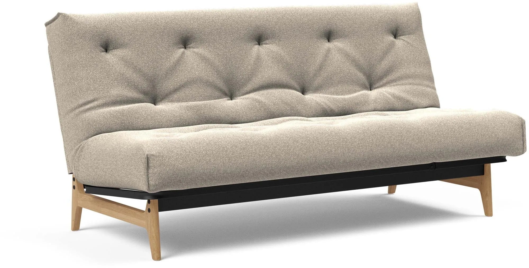 Aslak 140 Bettsofa Nordic in Sand 300 präsentiert im Onlineshop von KAQTU Design AG. Bettsofa ist von Innovation Living