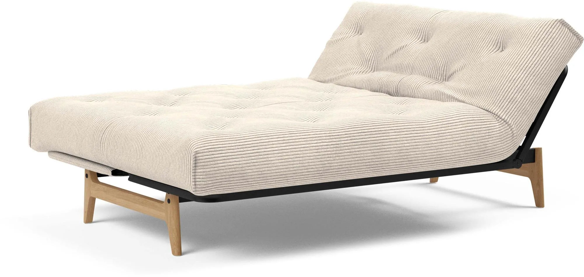 Aslak 140 Bettsofa Nordic in Sand 300 präsentiert im Onlineshop von KAQTU Design AG. Bettsofa ist von Innovation Living