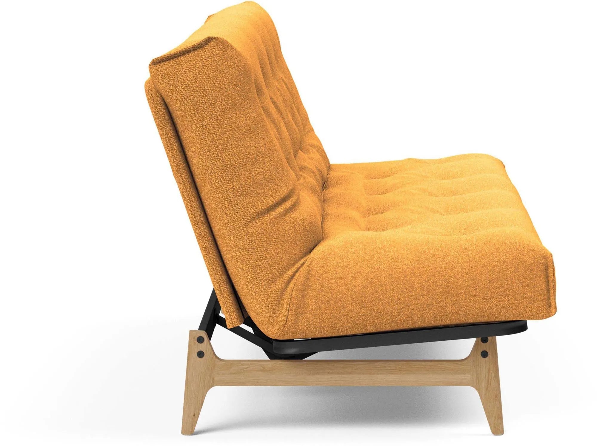 Aslak 140 Bettsofa Nordic in Sand 300 präsentiert im Onlineshop von KAQTU Design AG. Bettsofa ist von Innovation Living