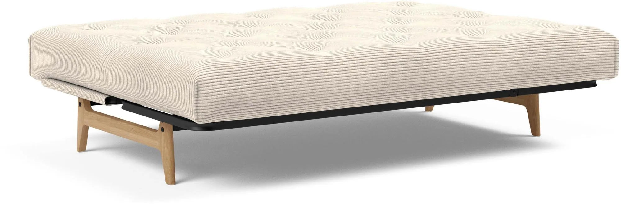 Aslak 140 Bettsofa Nordic in Sand 300 präsentiert im Onlineshop von KAQTU Design AG. Bettsofa ist von Innovation Living