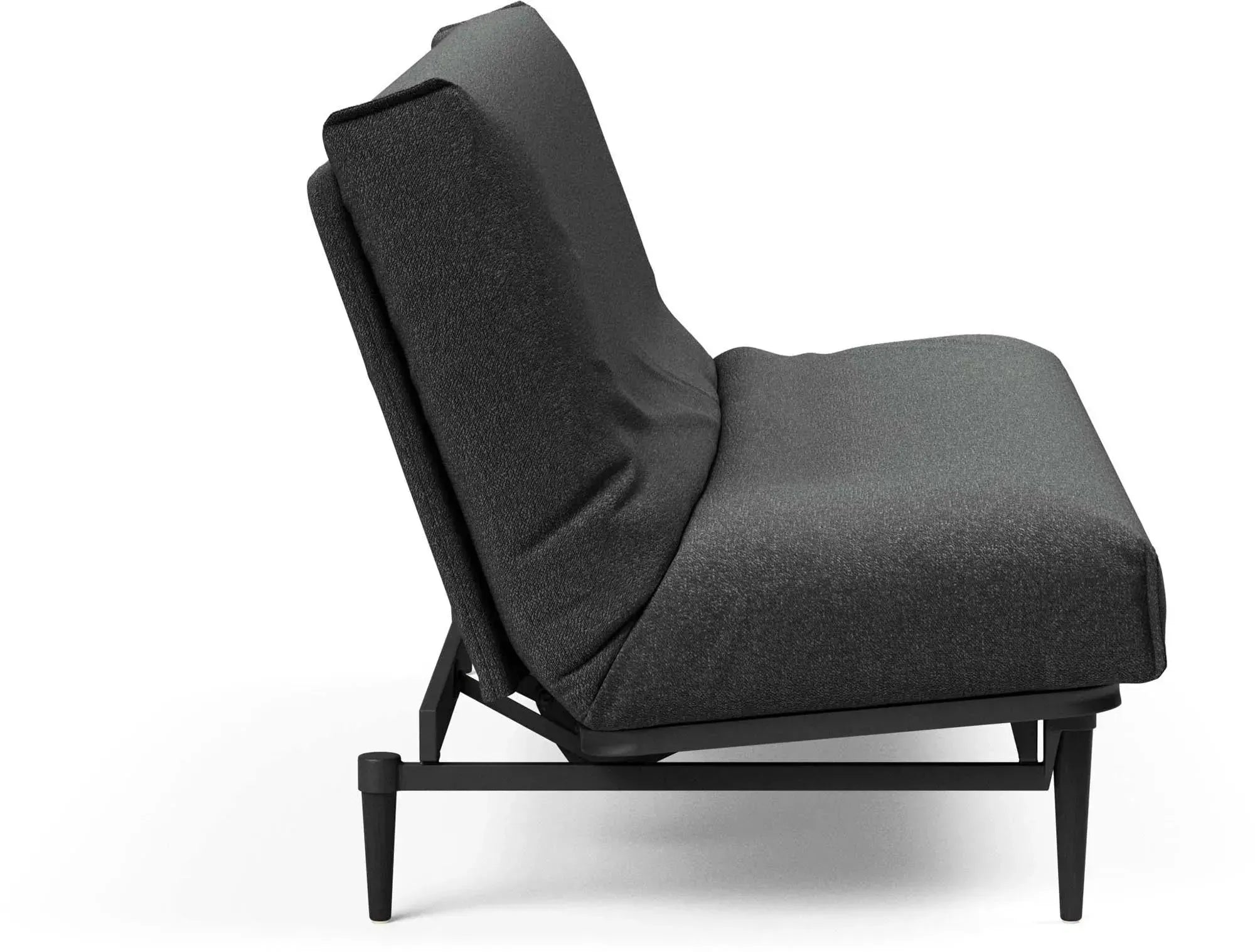 Colpus Black: Modernes Bettsofa mit skandinavischem Flair.