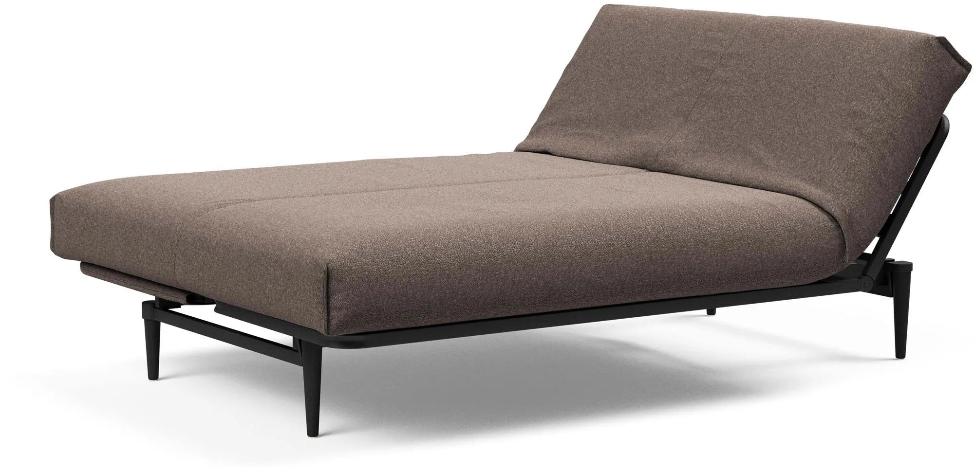 Colpus Black: Elegantes Schlafsofa mit nordischer Ästhetik.