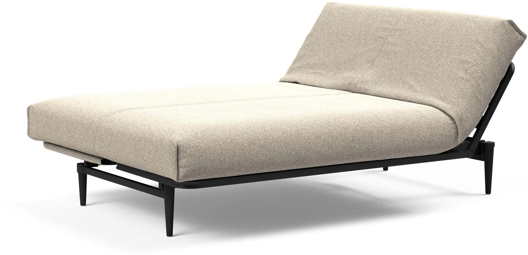 Colpus Black: Modernes Bettsofa mit skandinavischem Flair.