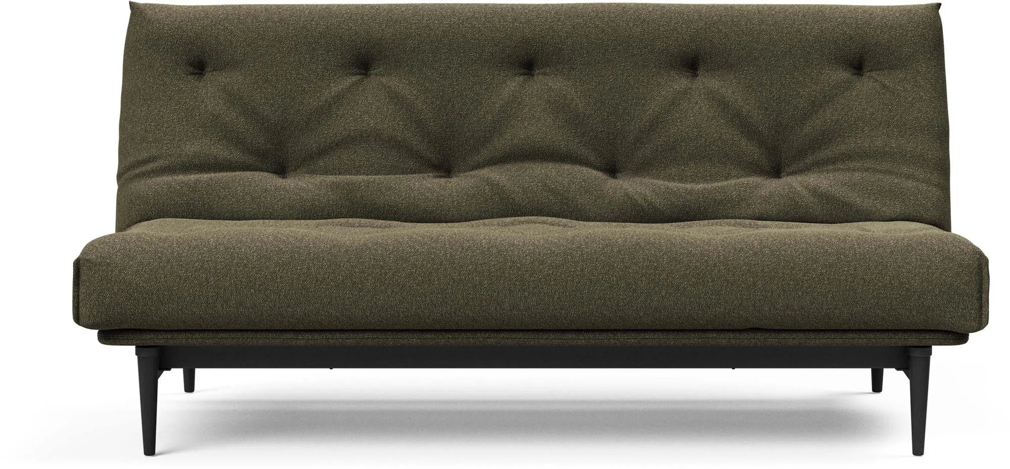 Colpus Black: Modernes Bettsofa mit nordischem Flair und Funktionalität.