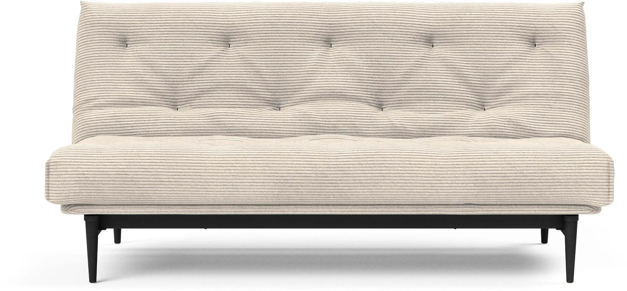 Colpus Black: Elegantes Sofa mit nordischer Schlichtheit und Komfort.