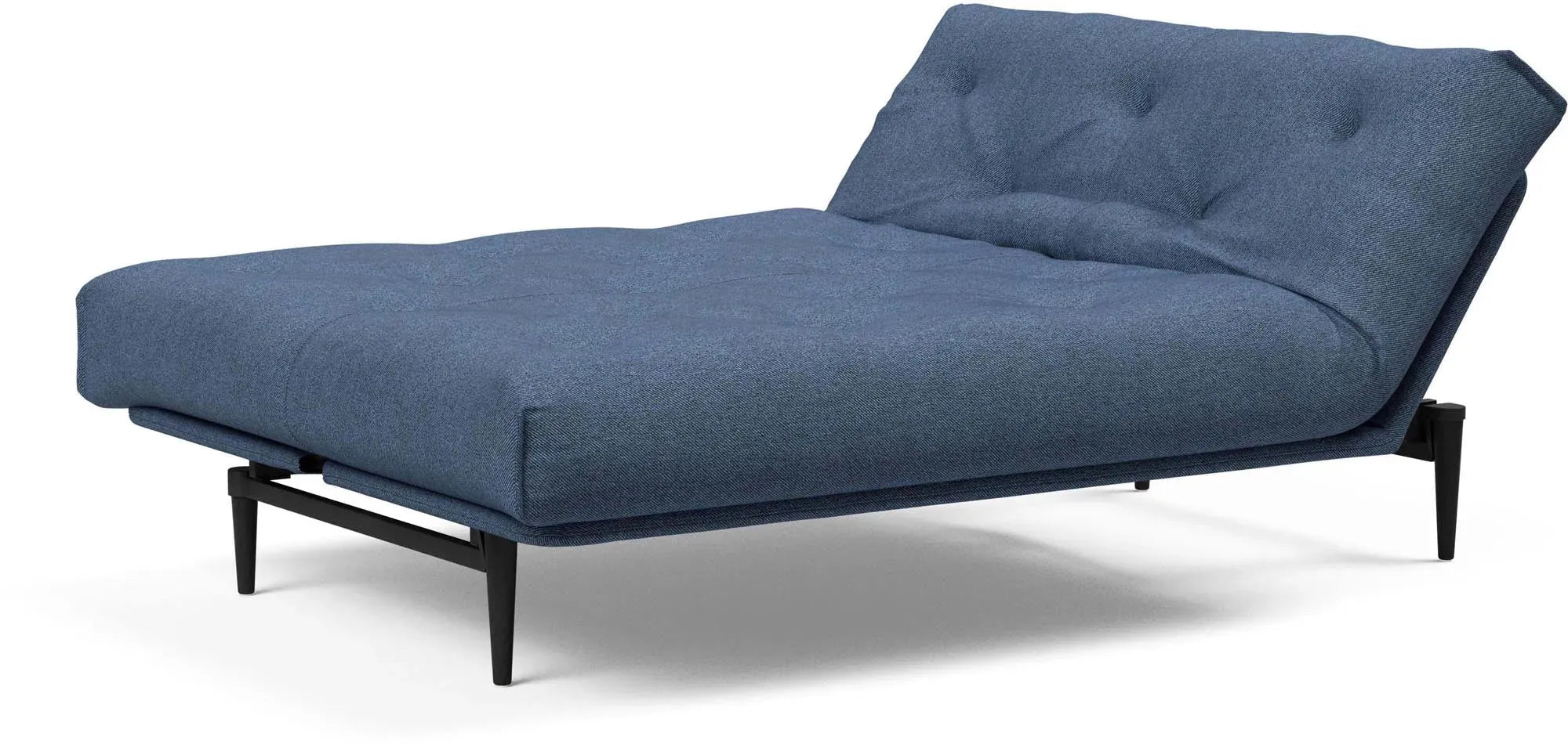 Colpus Black: Elegantes Sofa mit skandinavischem Schlafkomfort.