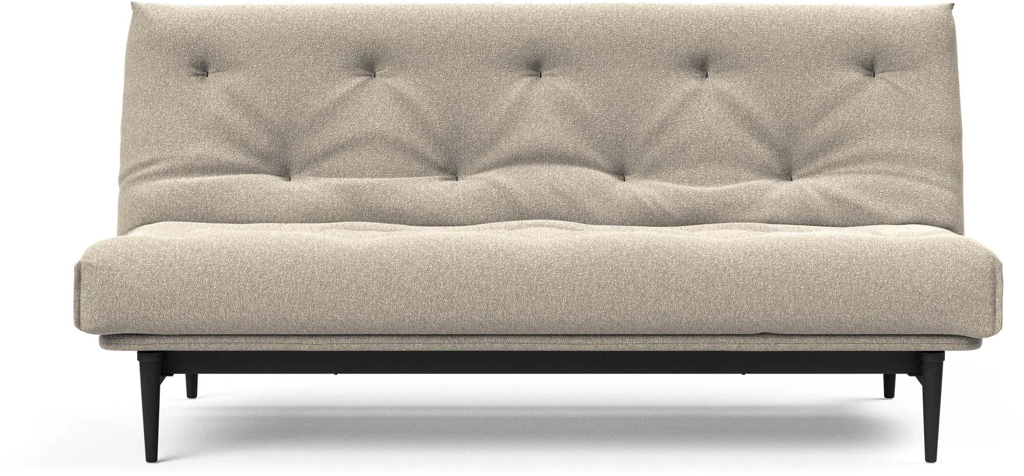 Colpus Black: Stilvolles Bettsofa mit skandinavischem Design.