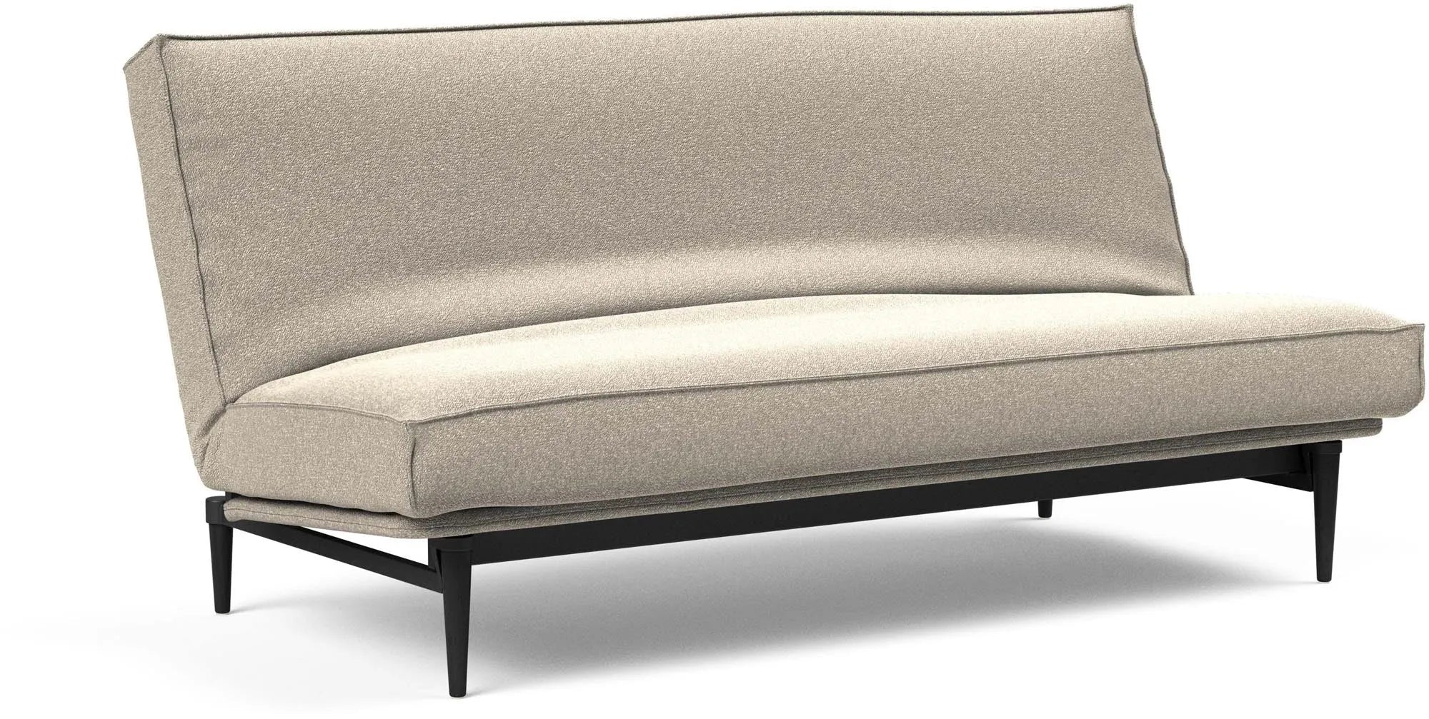 Colpus Black Bettsofa Sharp Plus Cover in Sand 300 präsentiert im Onlineshop von KAQTU Design AG. Bettsofa ist von Innovation Living