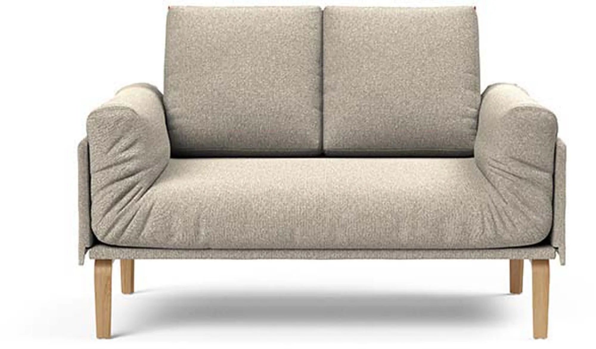 Rollo Bow Sofa: Stilvoller Komfort mit pflegeleichtem Bezug.