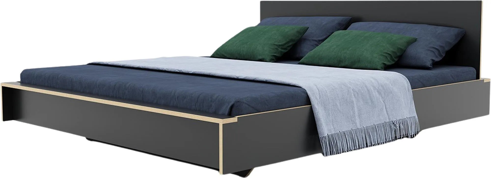 FLAI Doppelbett mit Kopfteil: Komfort und Design in Perfektion.