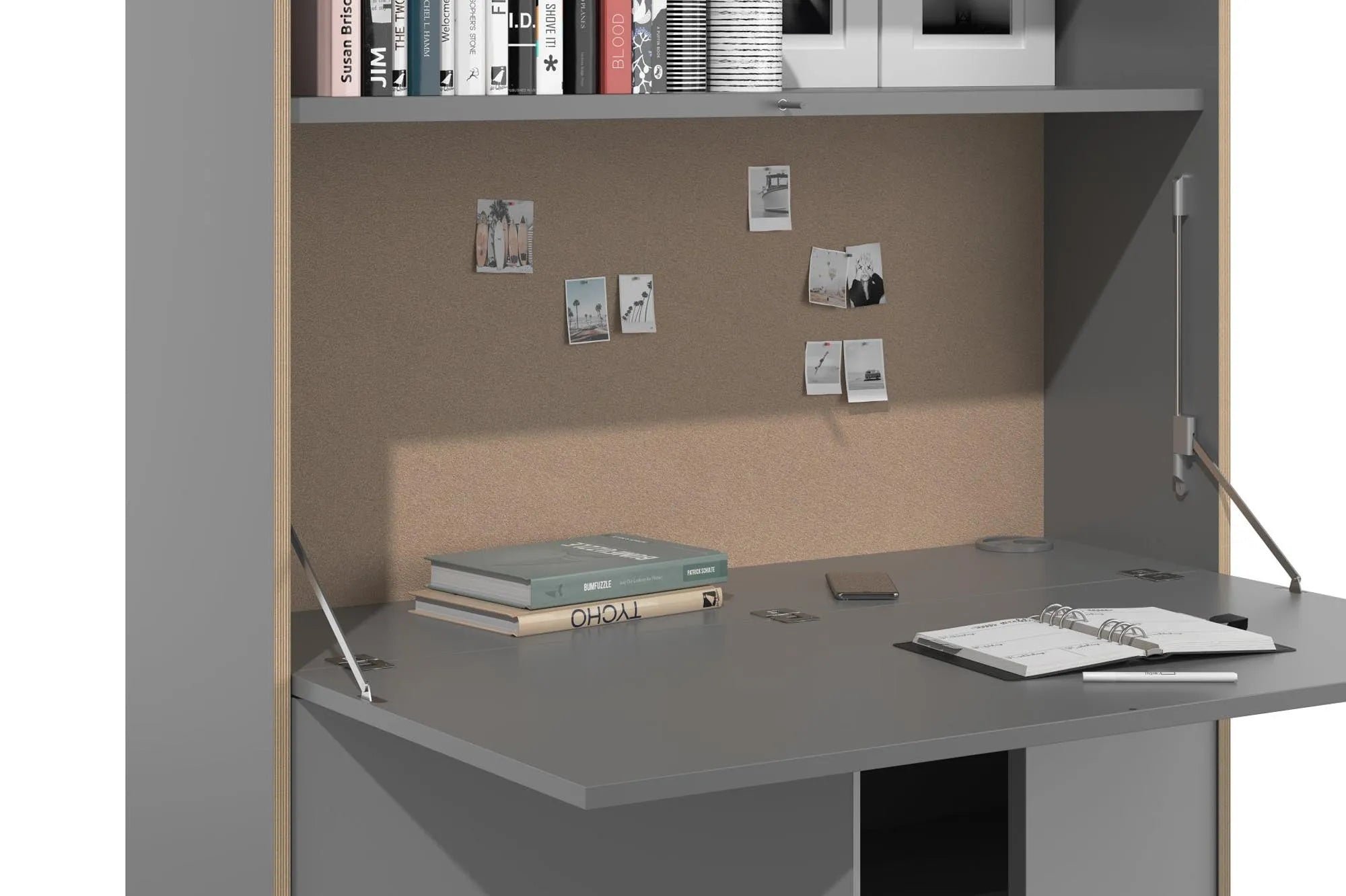 Eleganter FLAI Home Office Tisch: Minimalistisch und platzsparend.