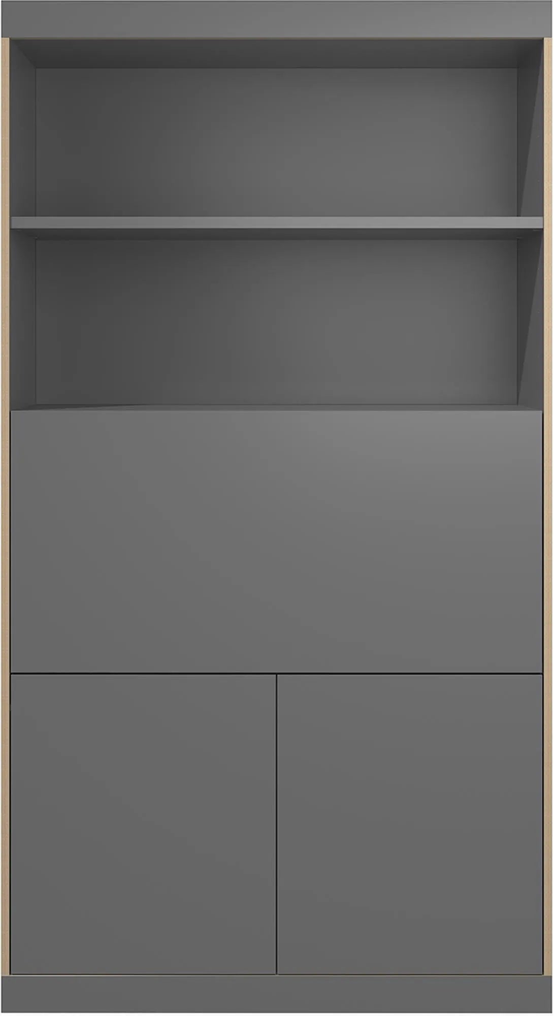 FLAI Home Office hoch: Funktionalität trifft auf minimalistisches Design.