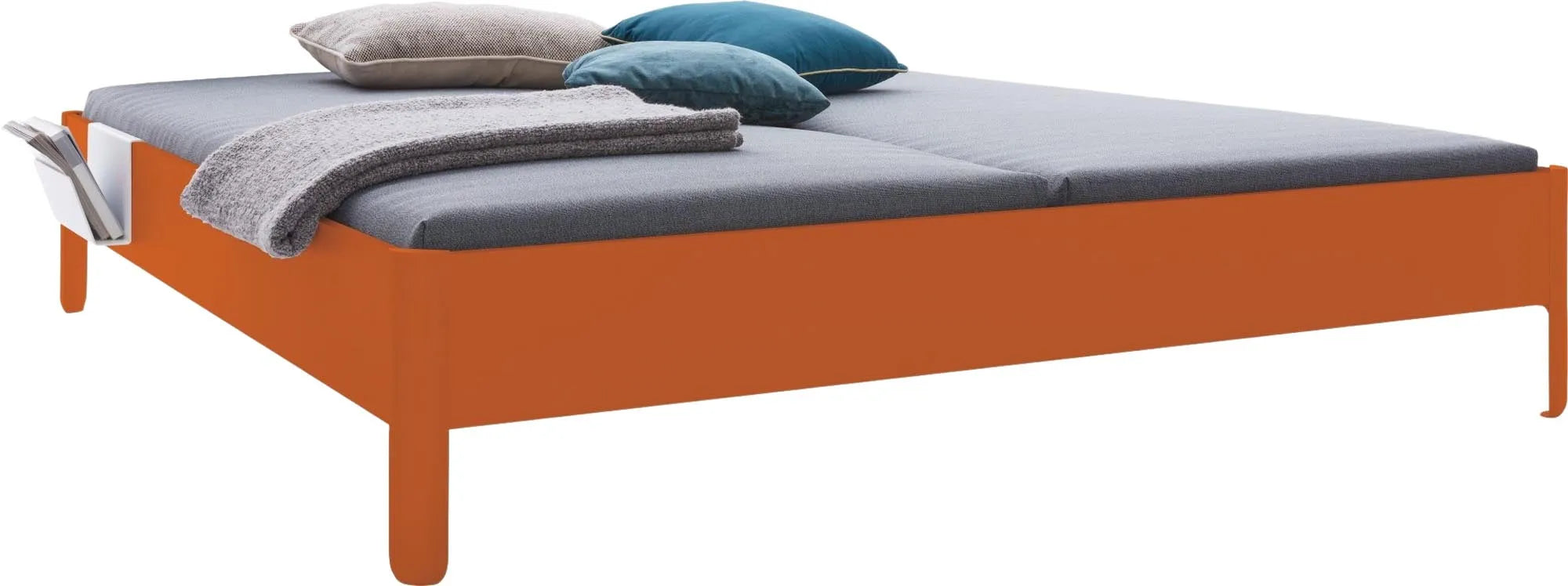 Modernes Doppelbett Nait 160 mit minimalistischem Design