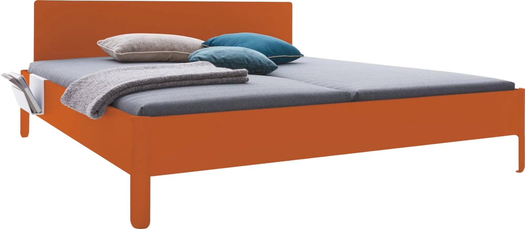 Nait Doppelbett mit Kopfteil 140, Bett, KAQTU Design