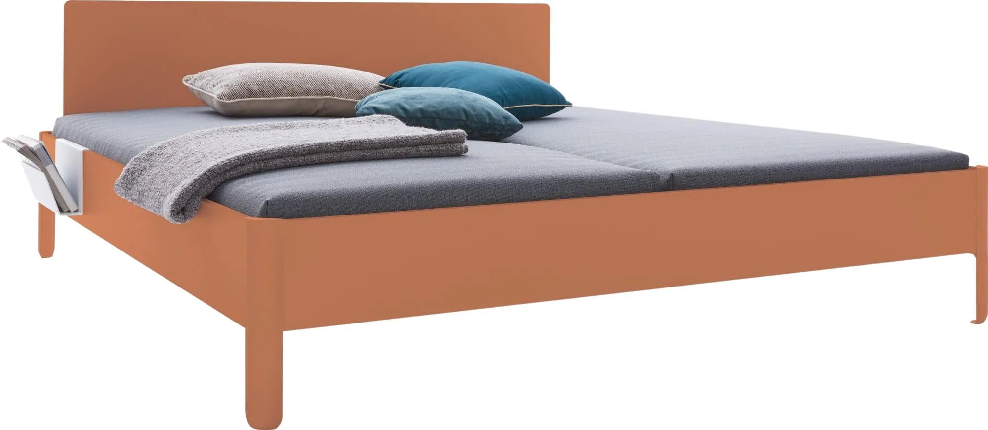 Nait Doppelbett mit Kopfteil 160, Bett, KAQTU Design