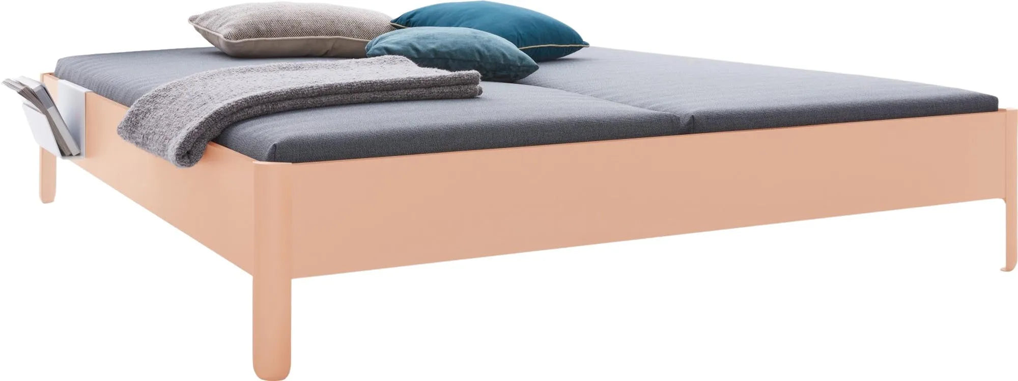 Modernes Doppelbett Nait 160 mit minimalistischem Design