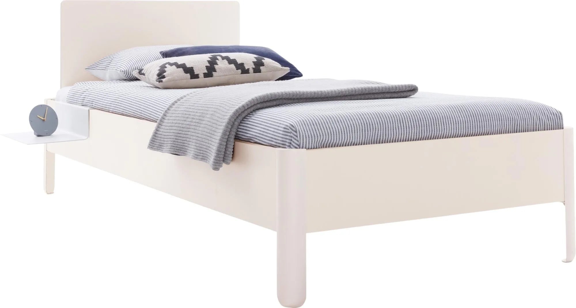 Nait Einzelbett mit Kopfteil 90, Bett, KAQTU Design