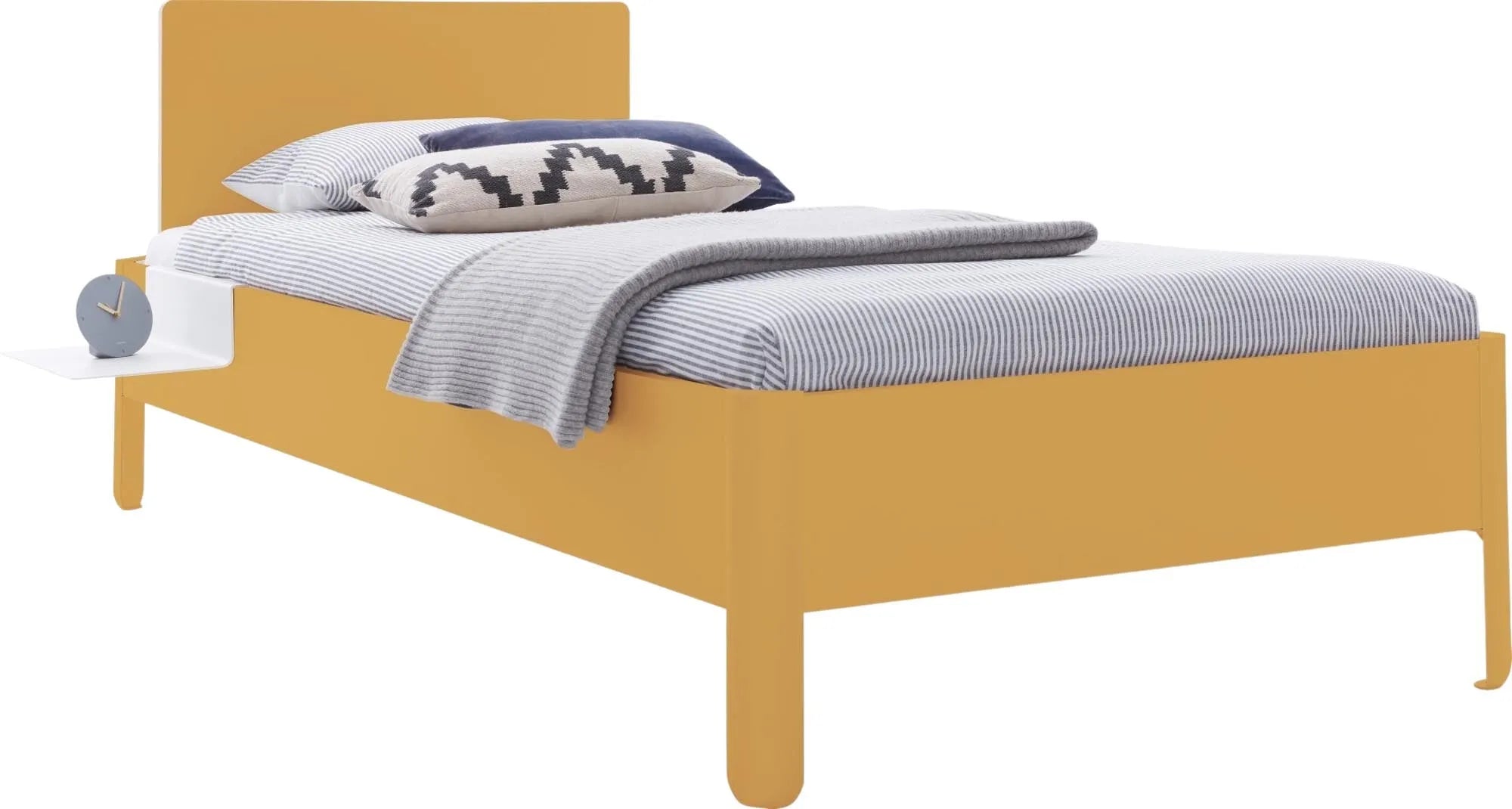 Nait Einzelbett mit Kopfteil 90, Bett, KAQTU Design