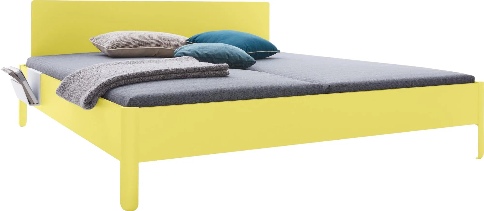 Nait Doppelbett mit Kopfteil 160, Bett, KAQTU Design