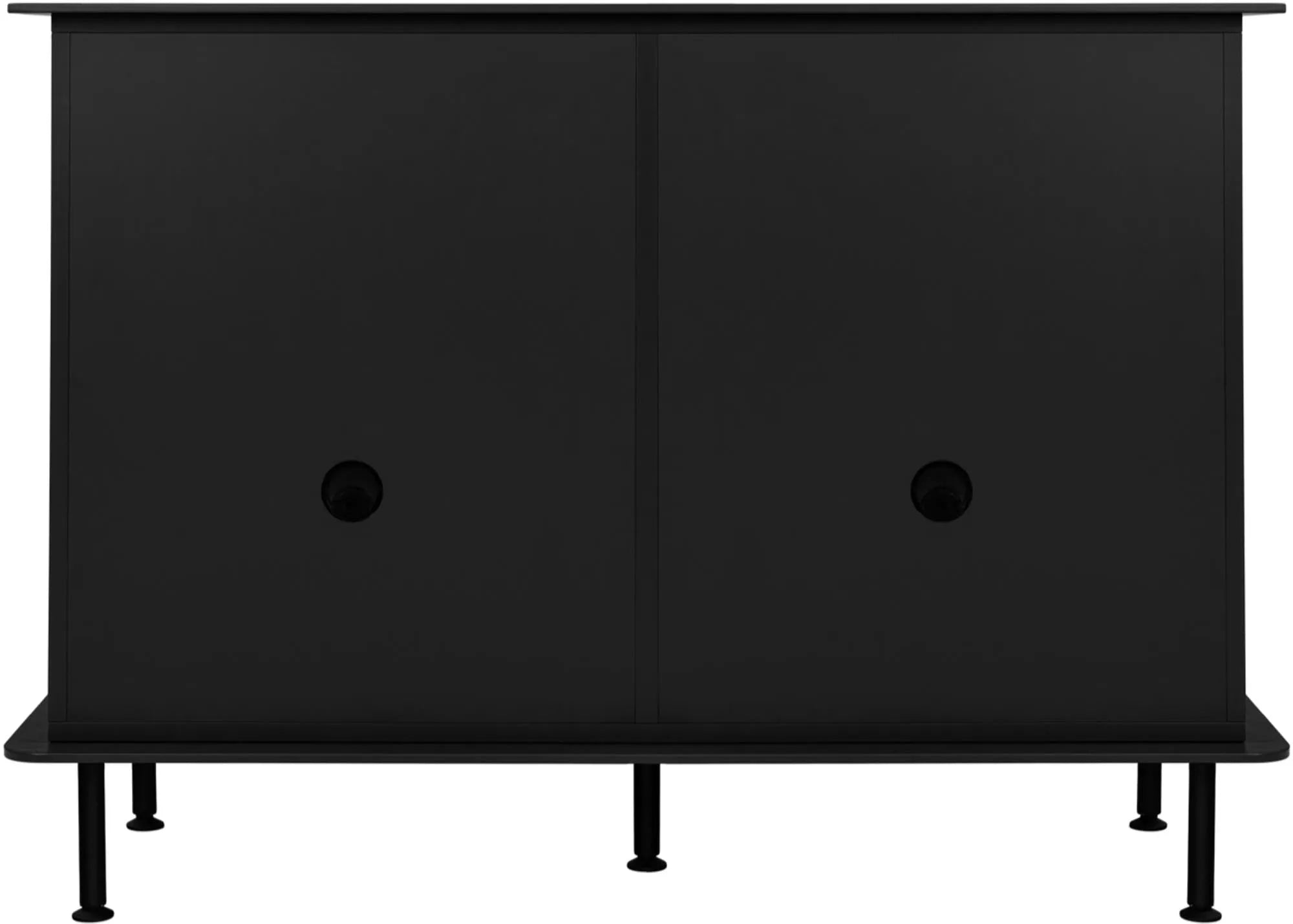 Suumo Sideboard in Vulcano Black präsentiert im Onlineshop von KAQTU Design AG. Sideboard ist von Noo.ma