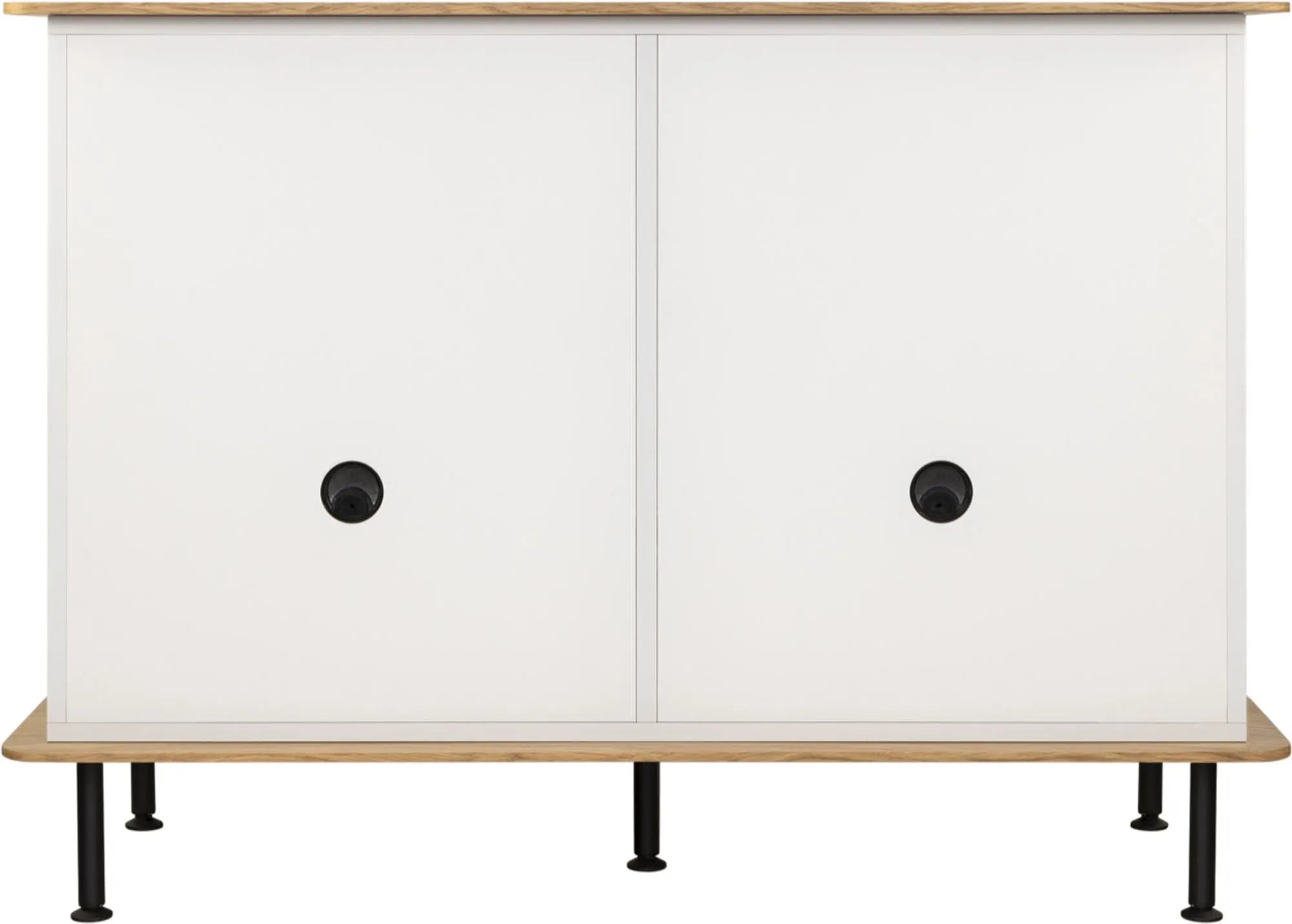 Suumo Sideboard in Vulcano Black präsentiert im Onlineshop von KAQTU Design AG. Sideboard ist von Noo.ma