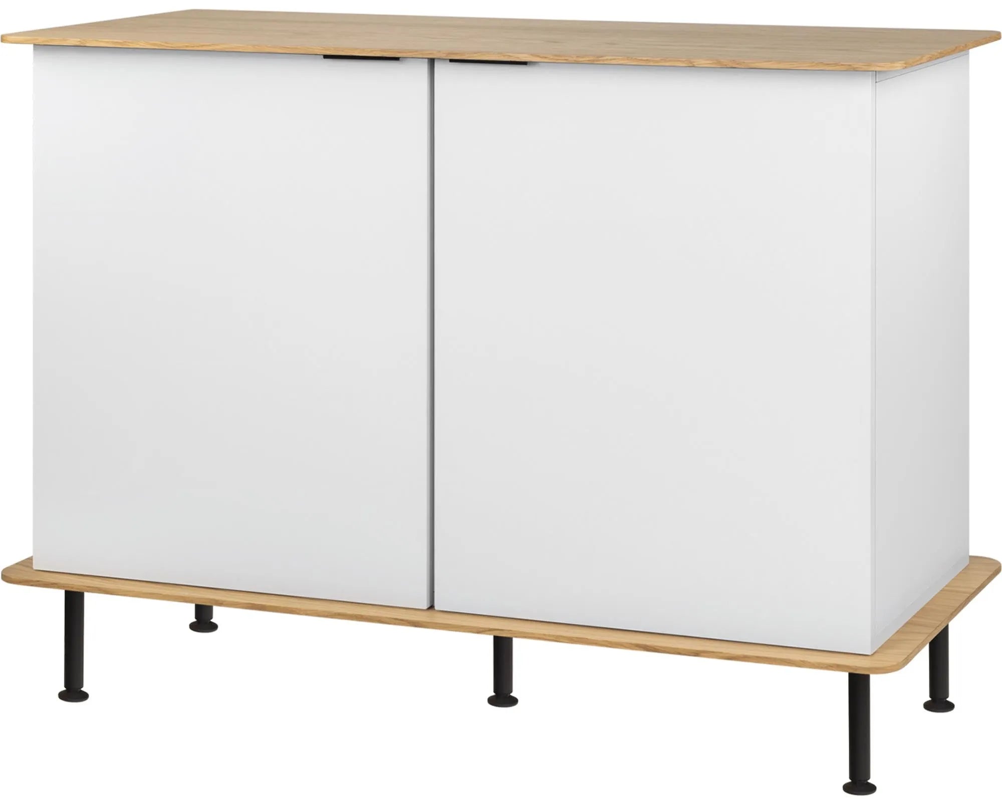 Suumo Sideboard in Vulcano Black präsentiert im Onlineshop von KAQTU Design AG. Sideboard ist von Noo.ma