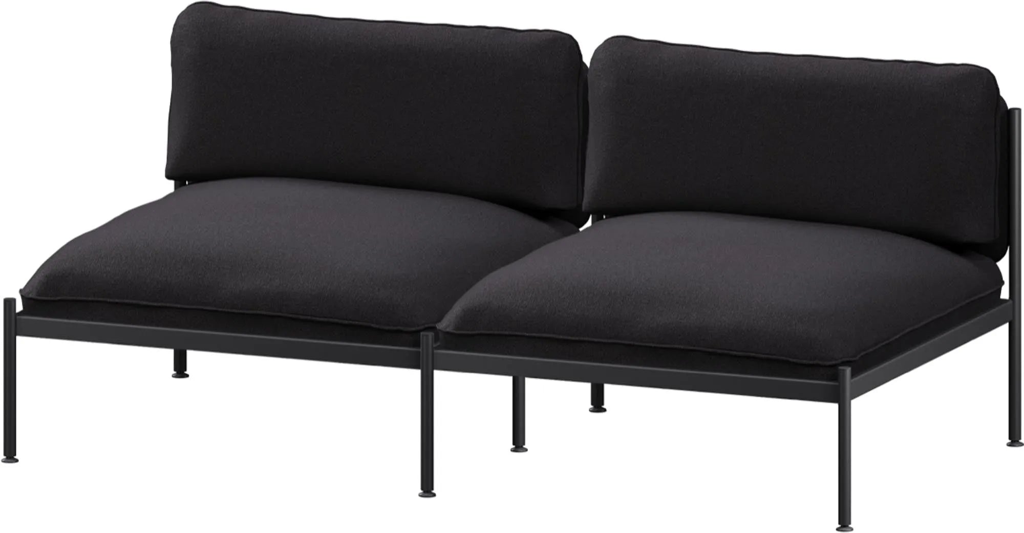 Toom Modular Sofa 2-Sitzer Konfiguration 1, 2er Sofa, KAQTU Design