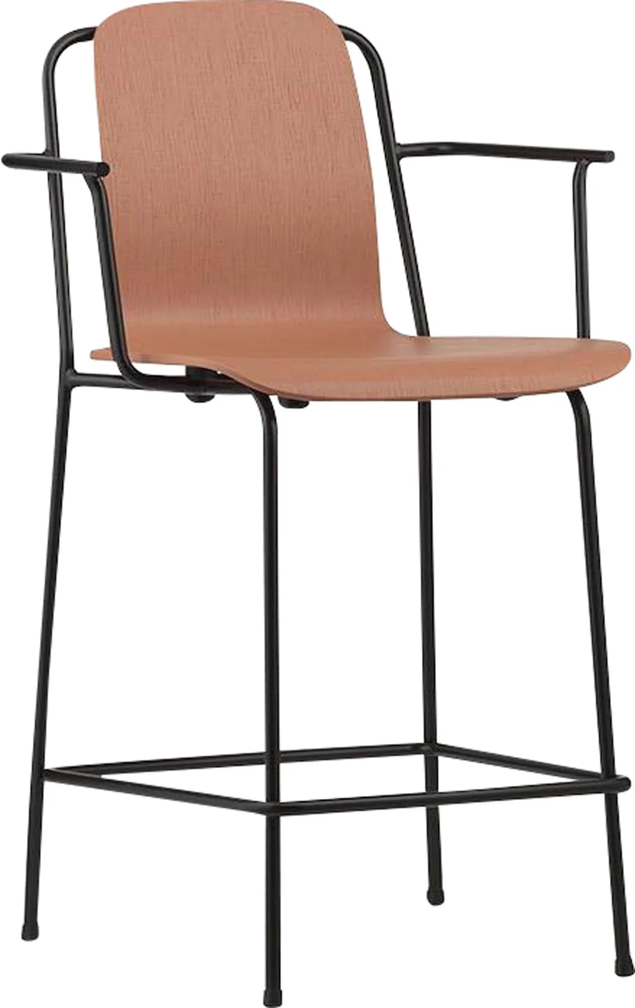 Eleganter Studio Barstuhl mit Armlehne von Normann Copenhagen.