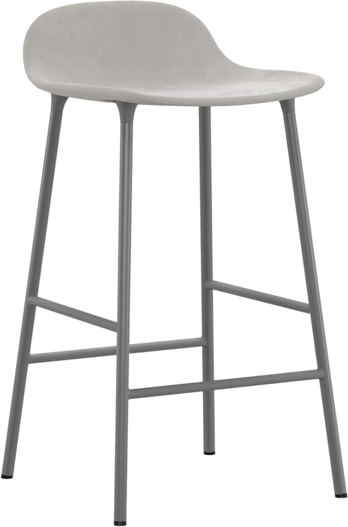 Form Barhocker gepolstert, 65 cm Höhe, Barstuhl, KAQTU Design