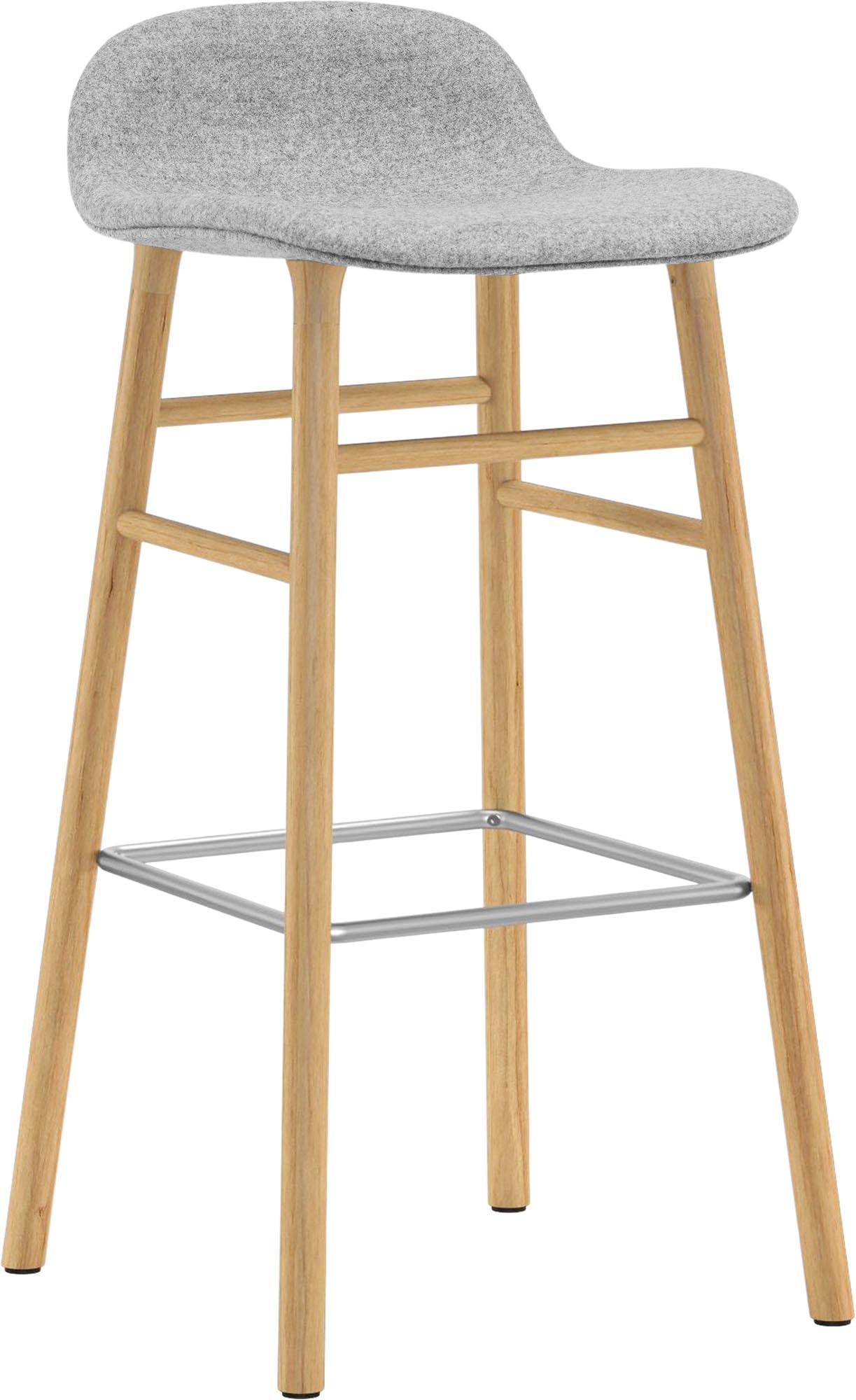 Form Barhocker gepolstert, 75 cm Höhe - KAQTU Design