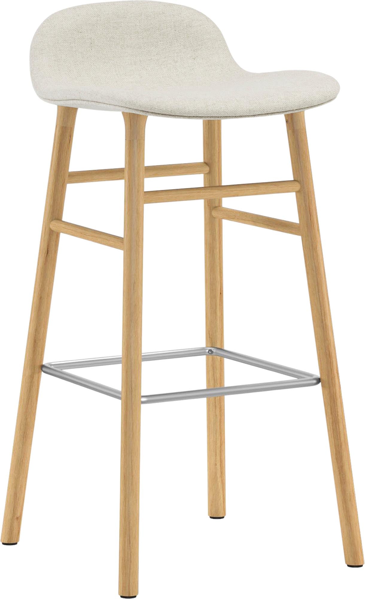 Form Barhocker gepolstert, 75 cm Höhe - KAQTU Design